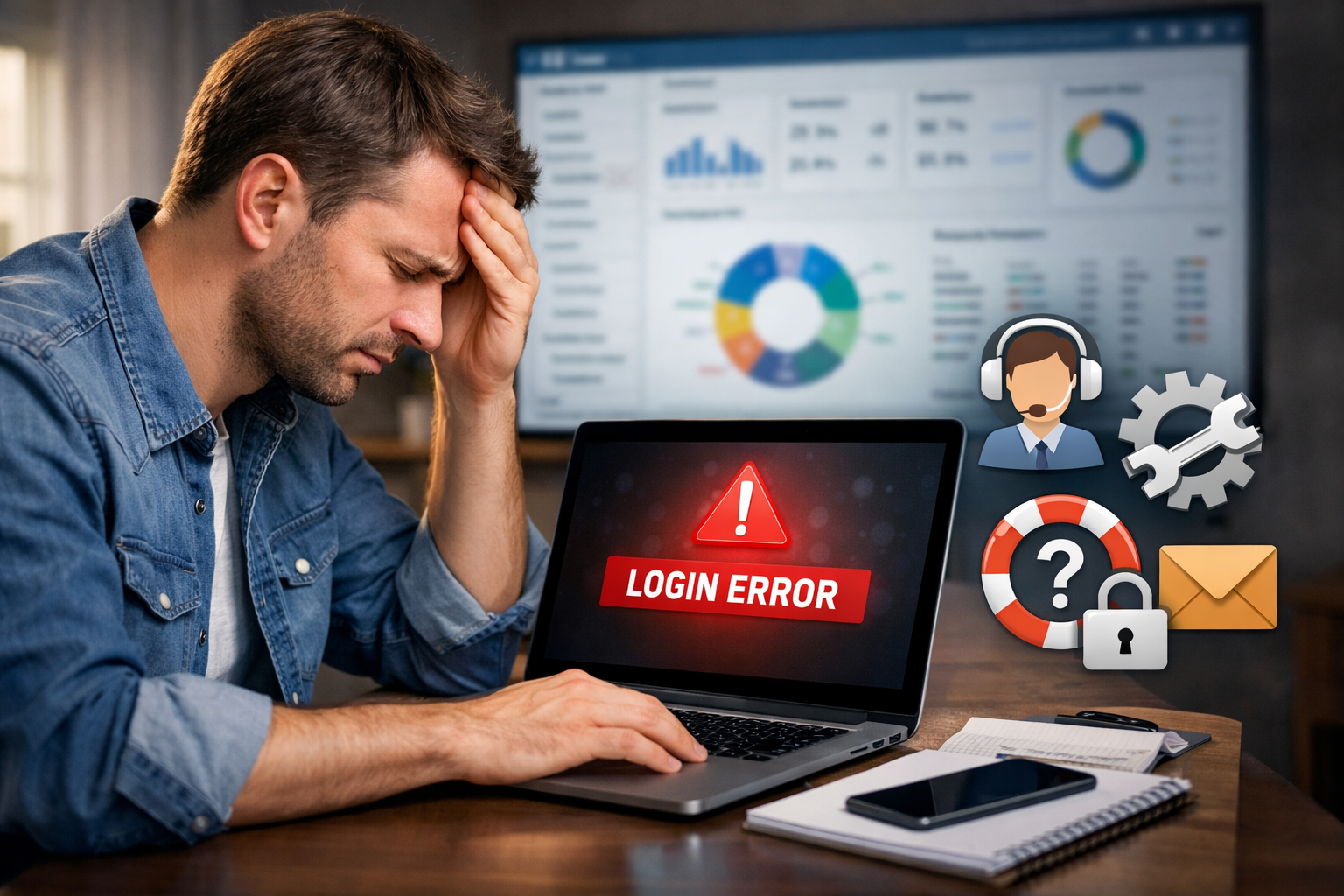 FDC Sales Login Problem