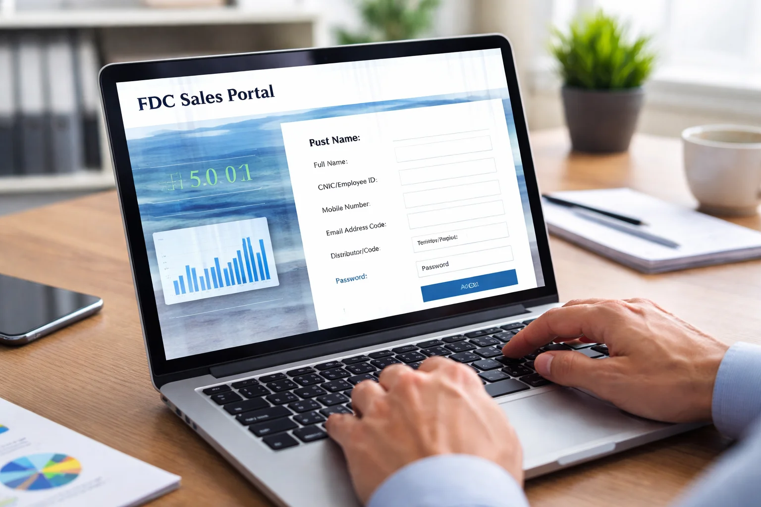 Register on FDC Sales Portal